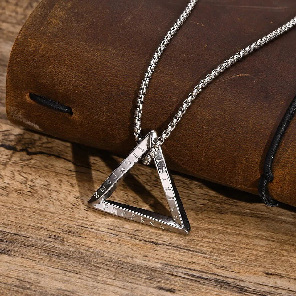 STAINLESS STEEL VIKING NECKLACE