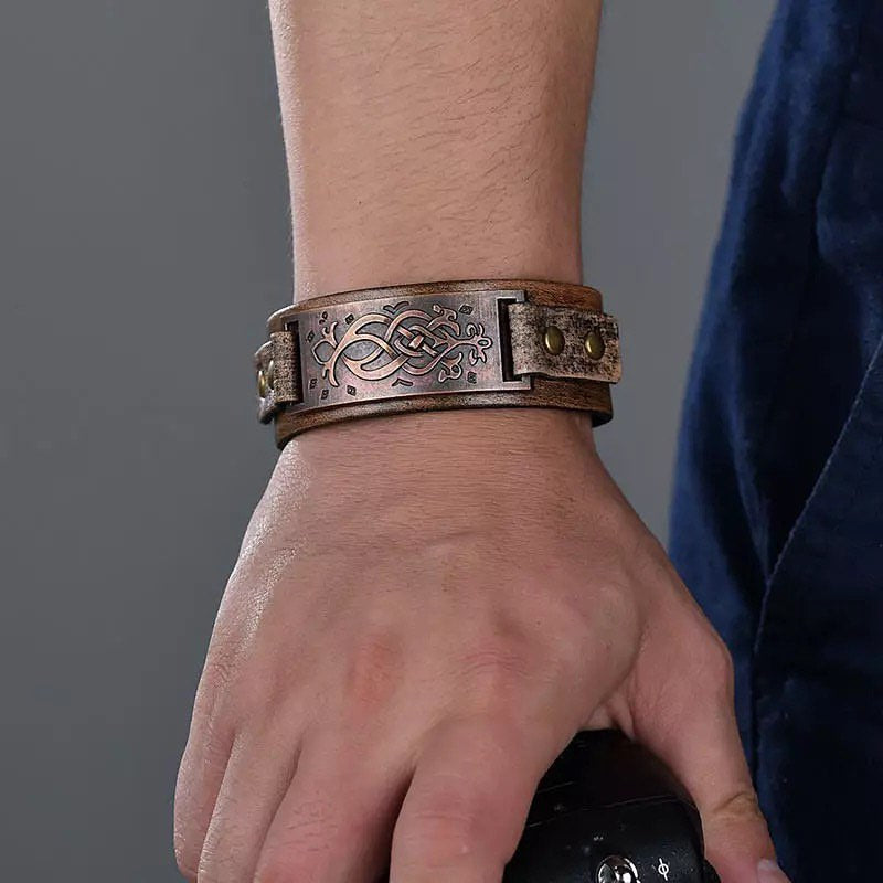 Genuine Leather Wrap Bracelets