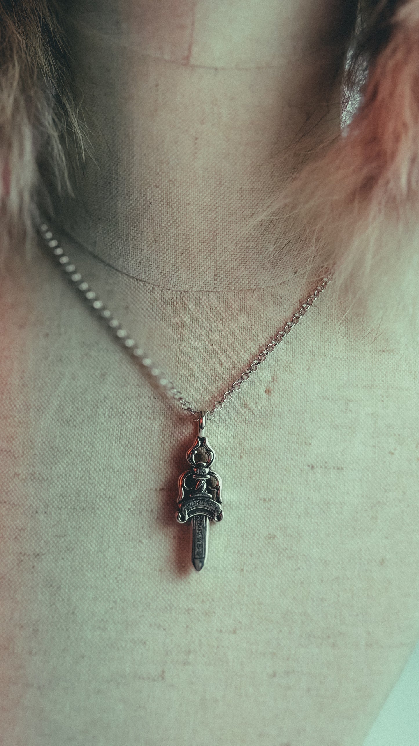 Chrome Hearts Sword Necklace