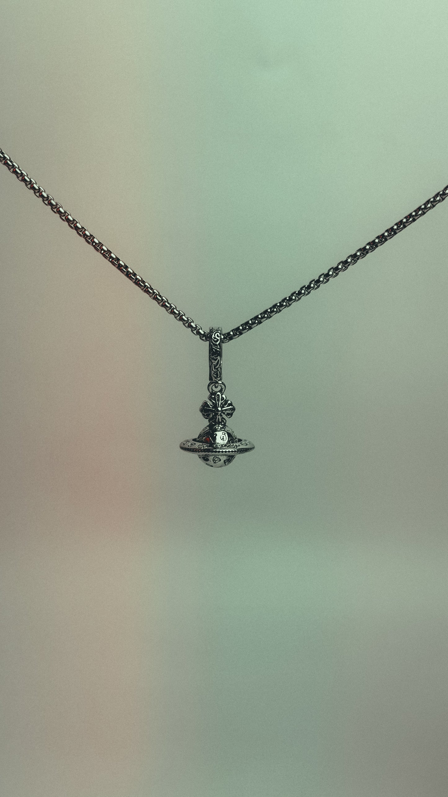 chrome hearts x vivienne westwood orb (Silver 925)