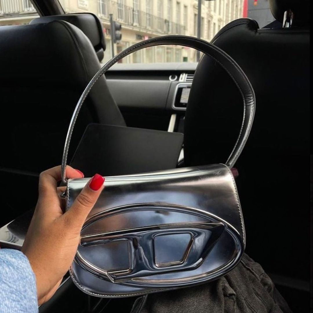 1DR - Iconic silver shoulder bag
