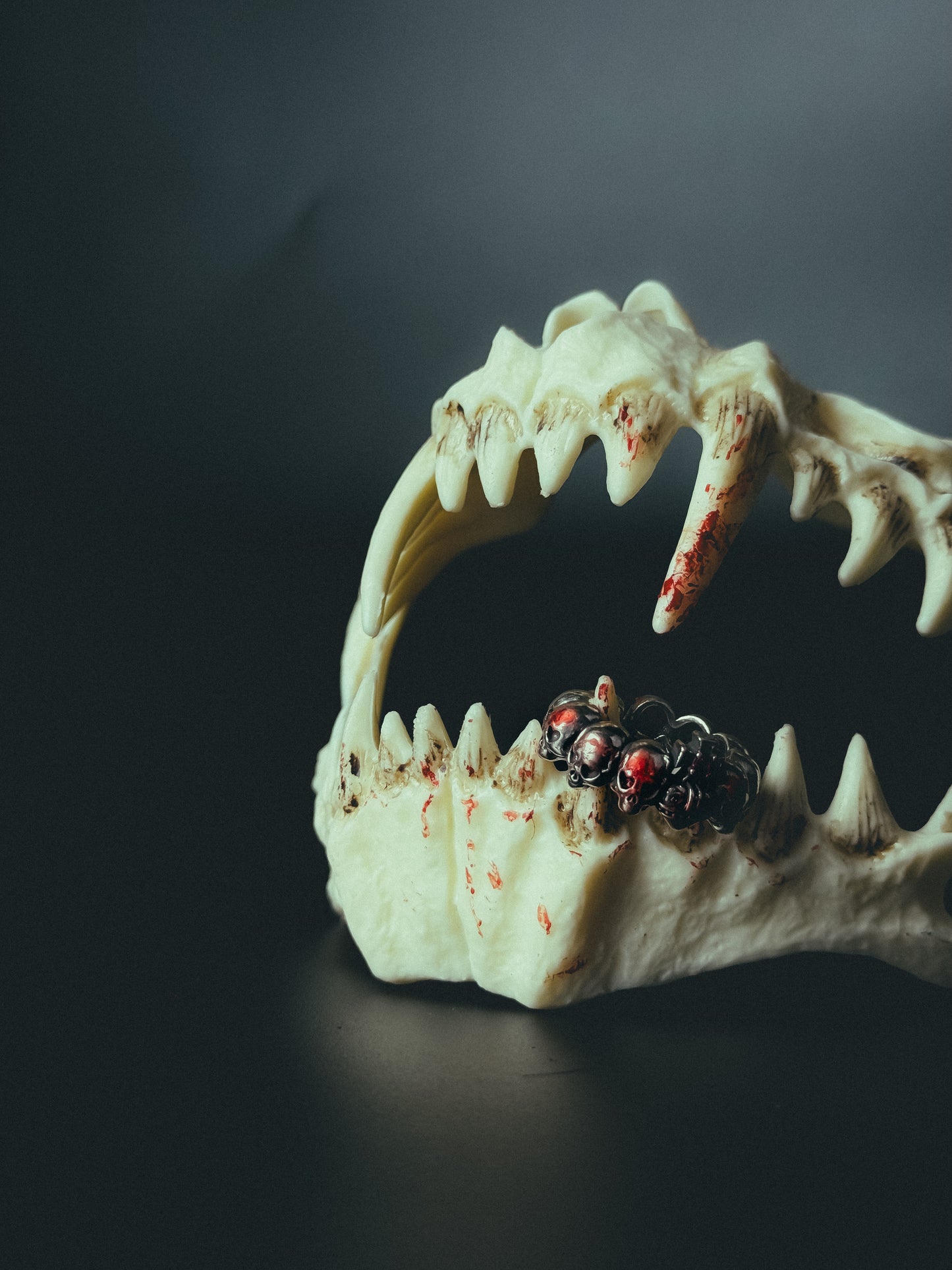 Skulls ring from vivienne westwood ( silver 295 )
