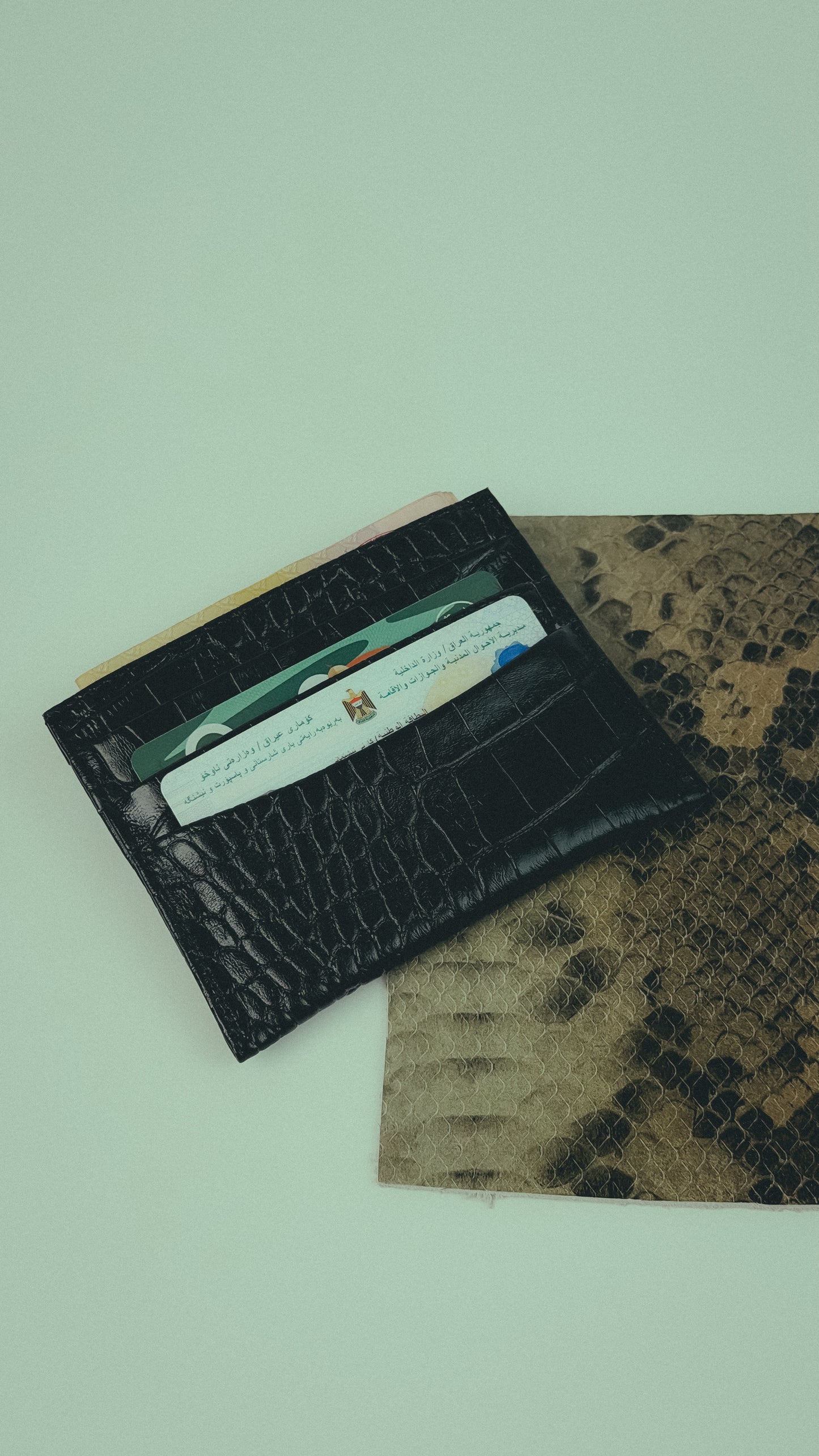 Genuine Leather Wallet For Money and Cards