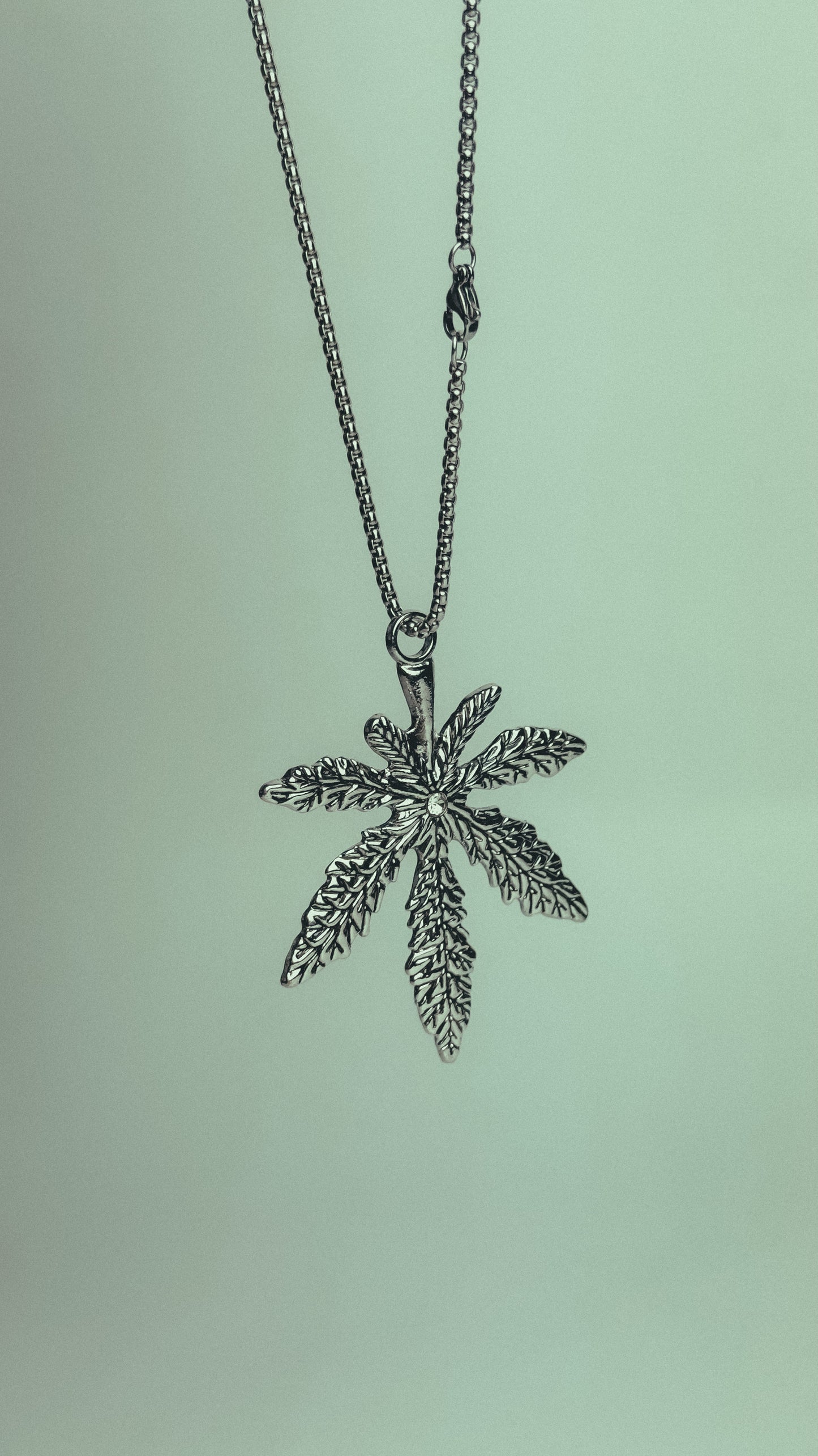 Marijuana necklace