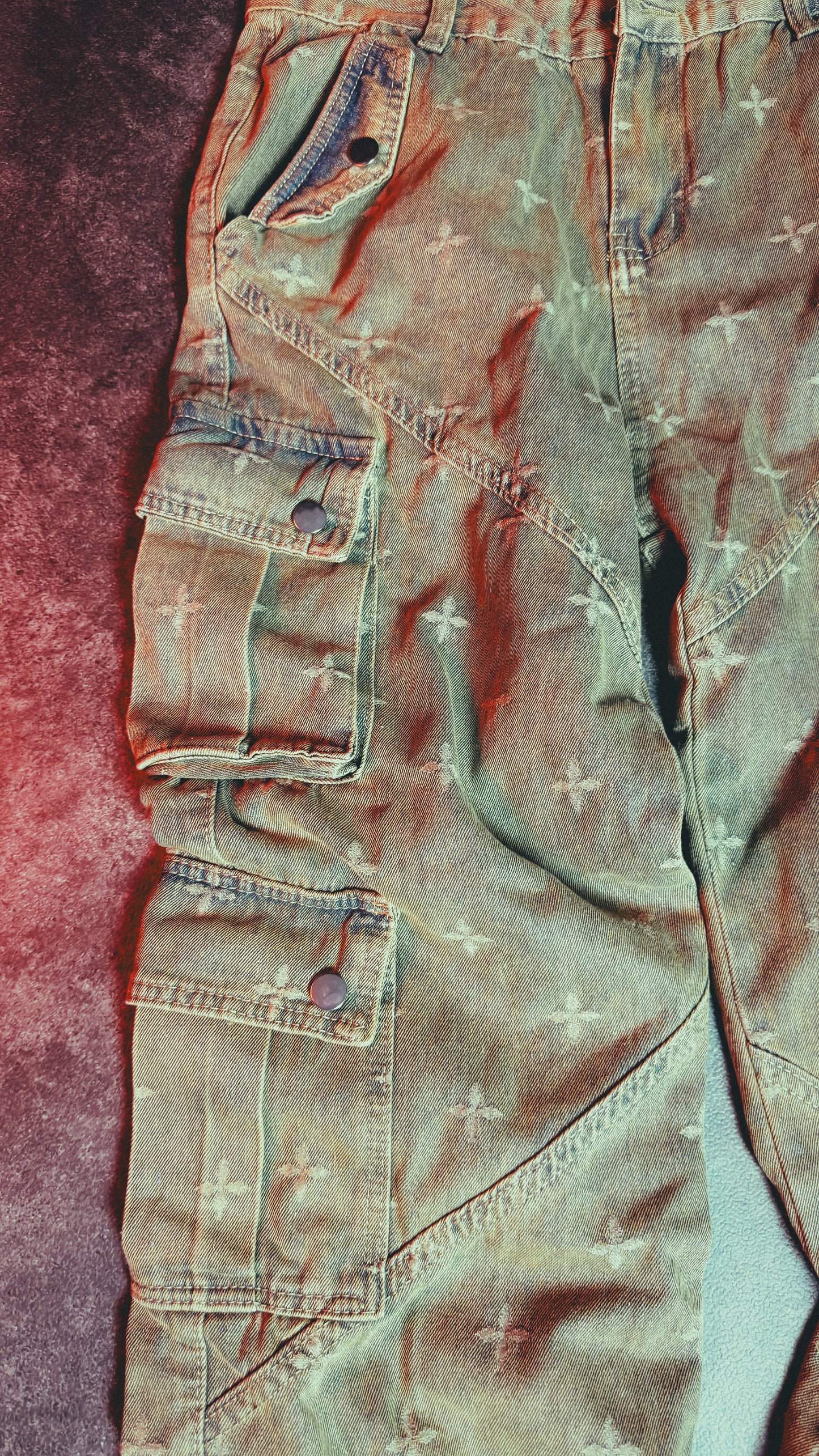 Vintage Cargo denim Pants