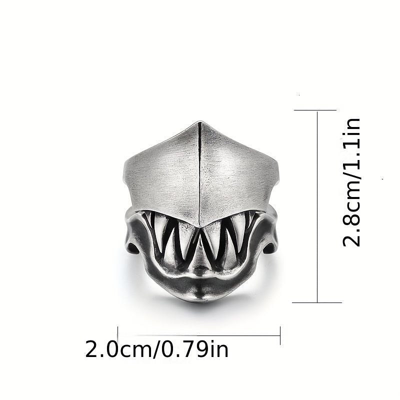 Alien fangs ring (s925)