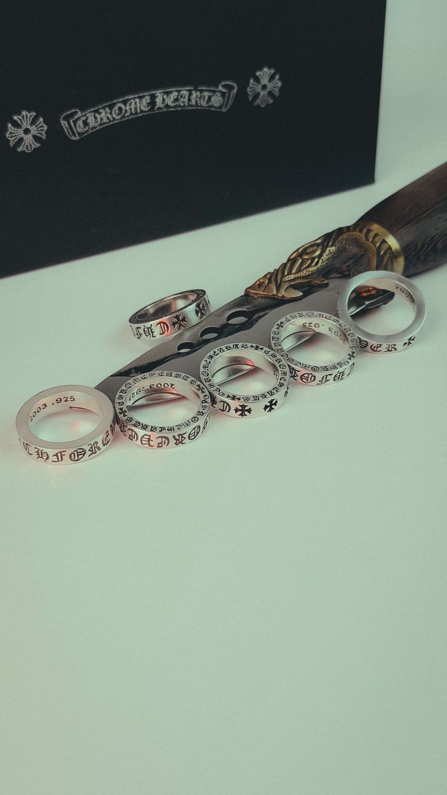 Chrome Hearts Forever Spacer Ring