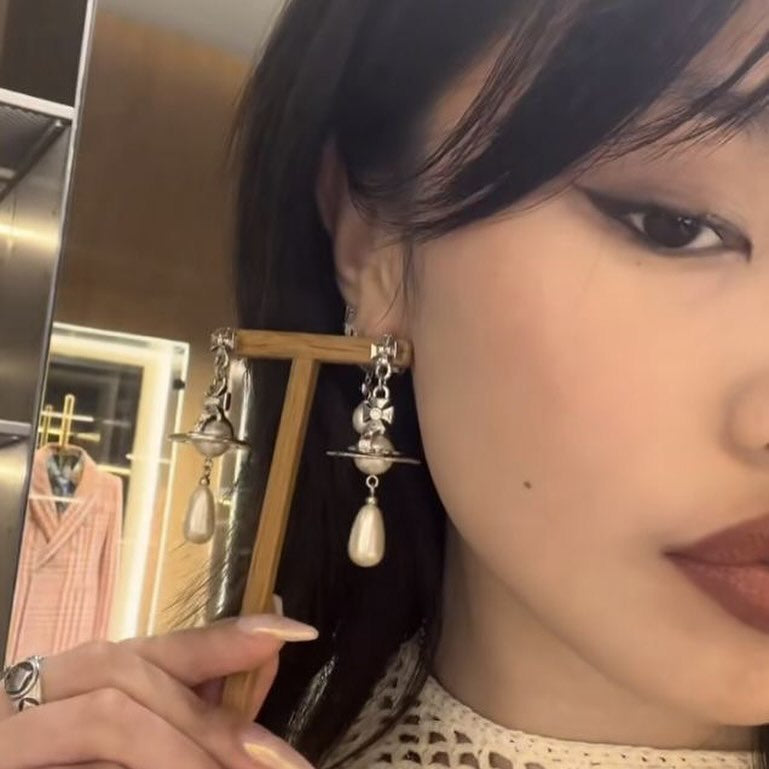 vienne westwood silver (s925) earrings