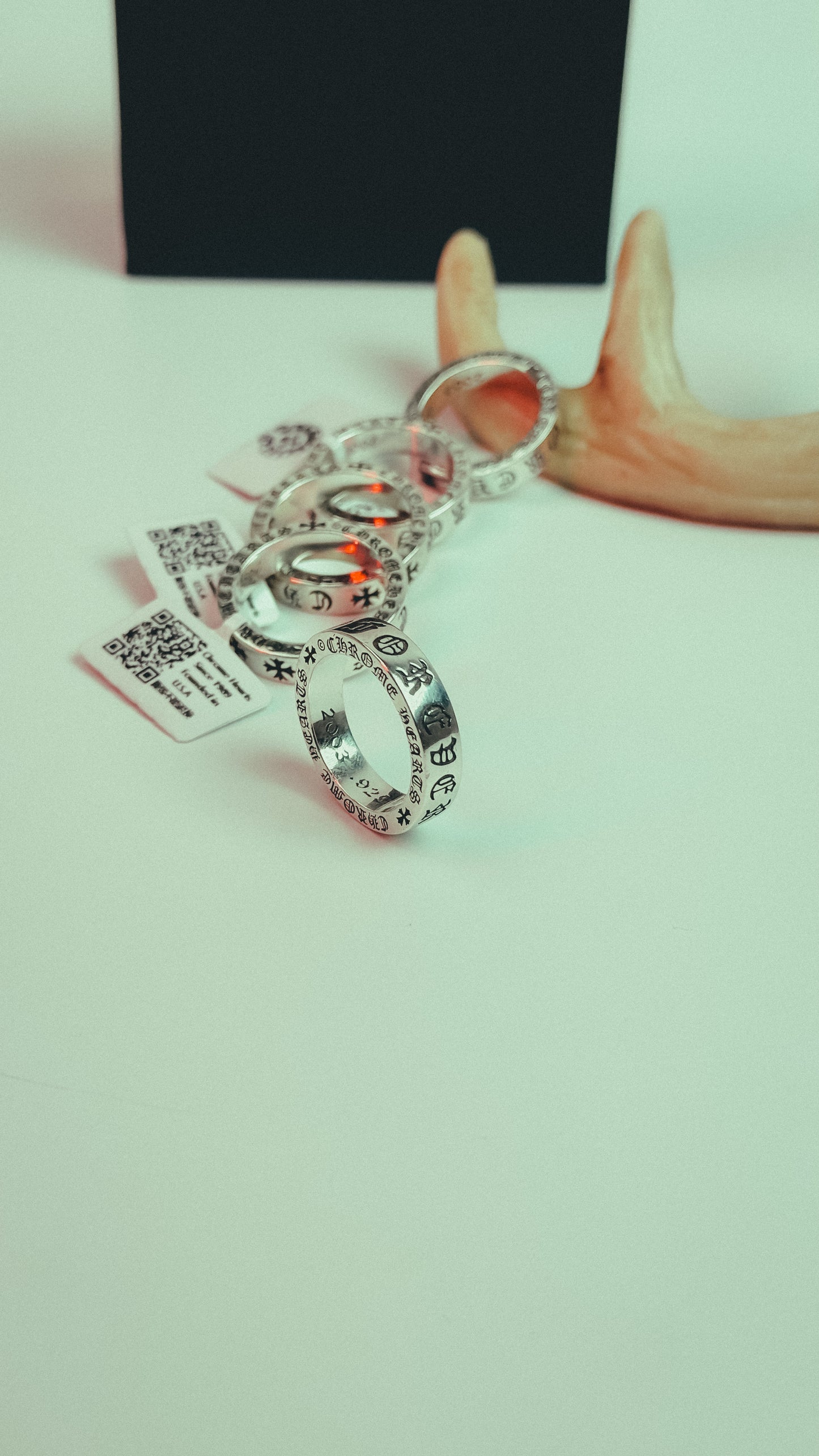  Chrome Hearts Forever Spacer Ring