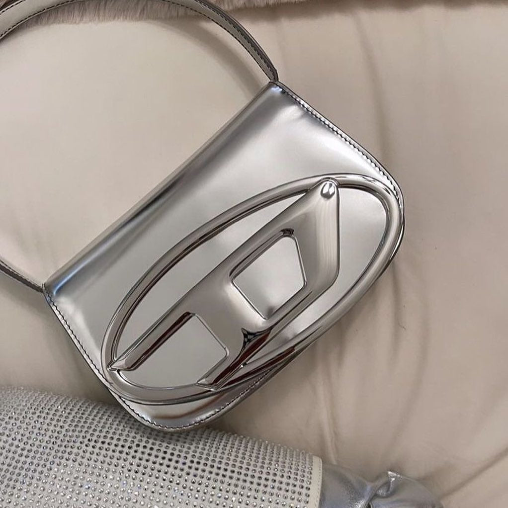 1DR - Iconic silver shoulder bag