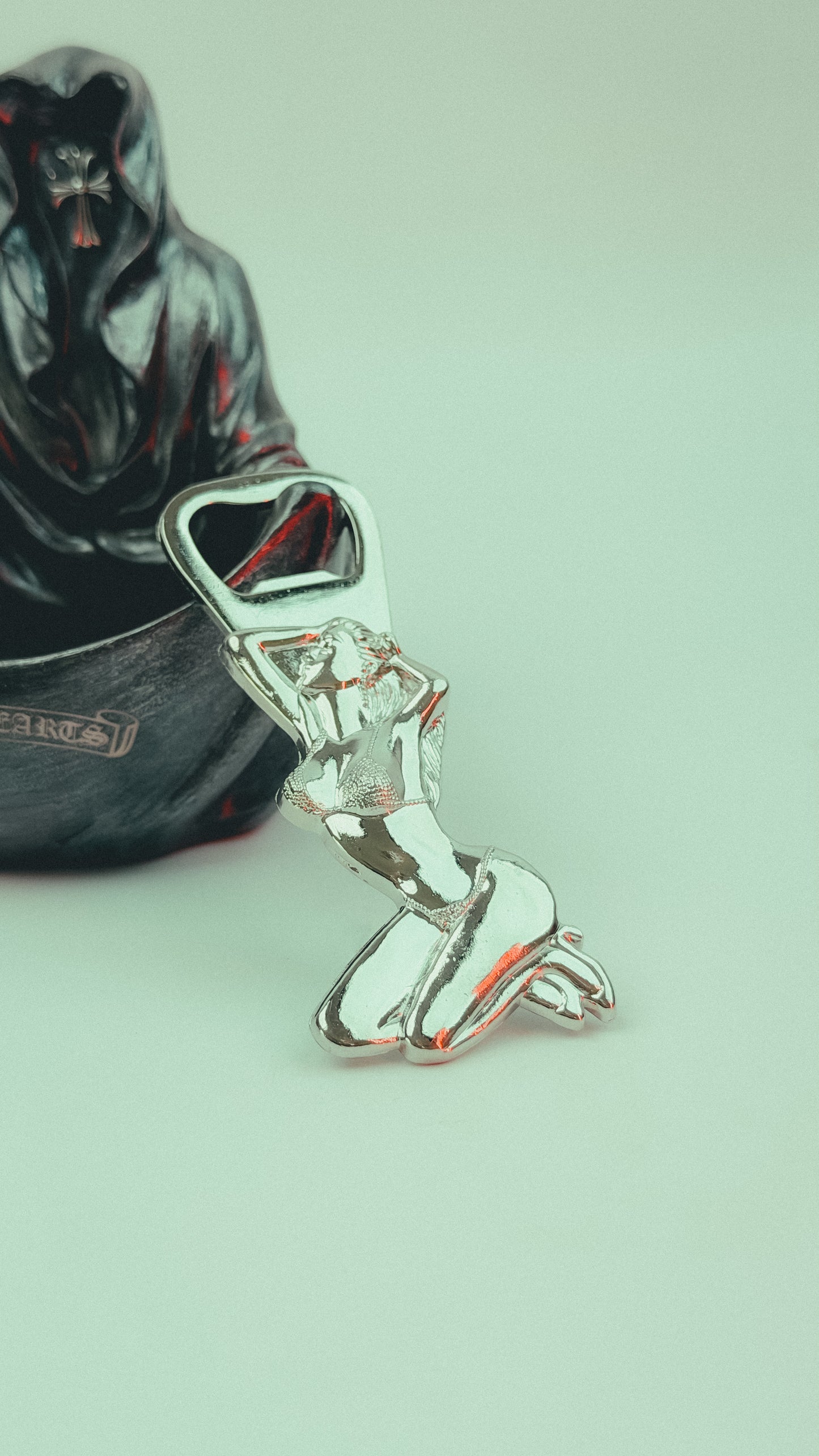 Pin-up Girl Metal Bottle Opener