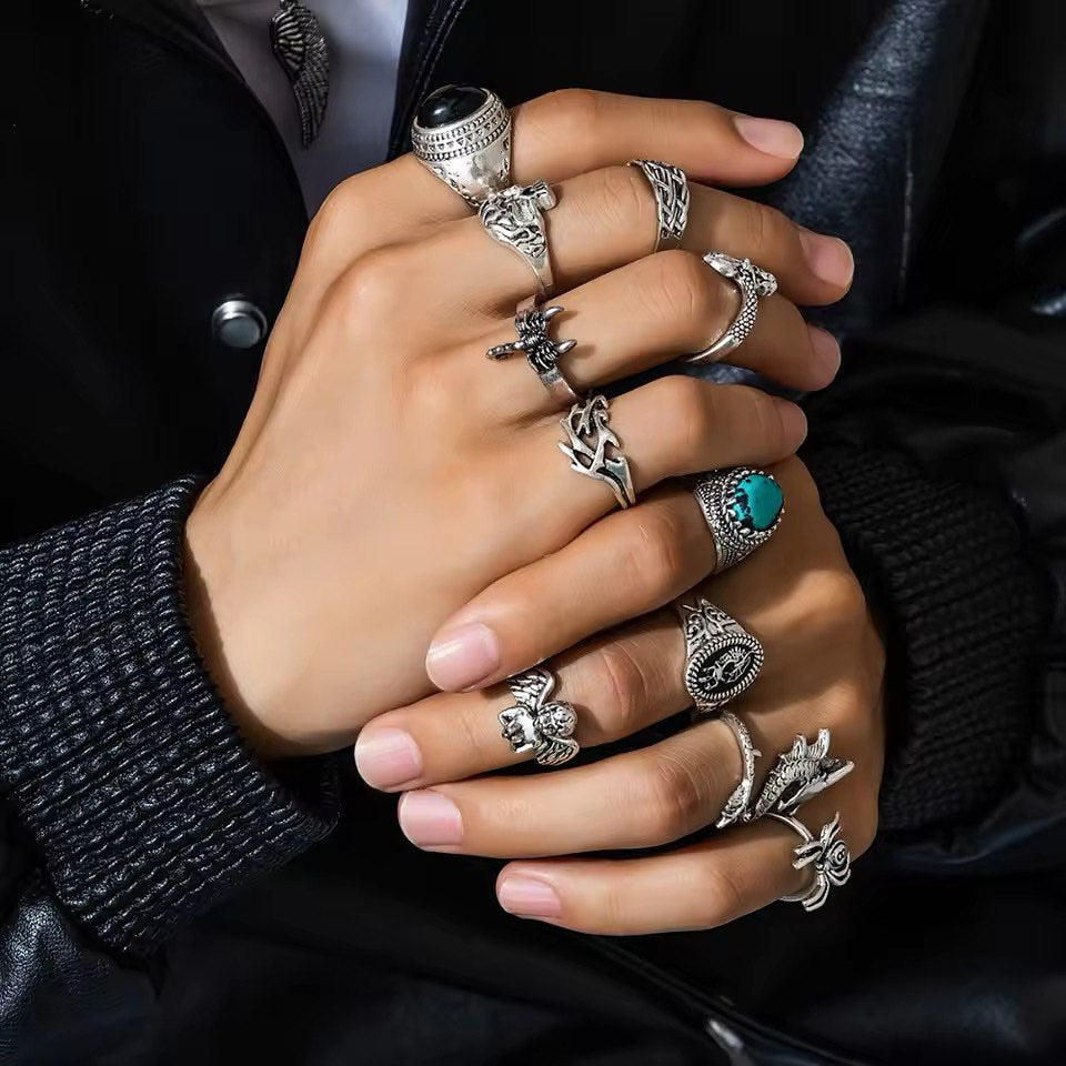 11pcs ring set