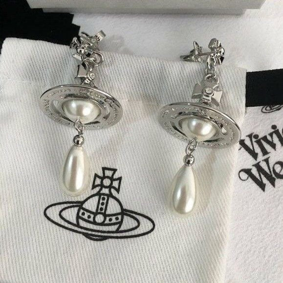 vienne westwood silver (s925) earrings