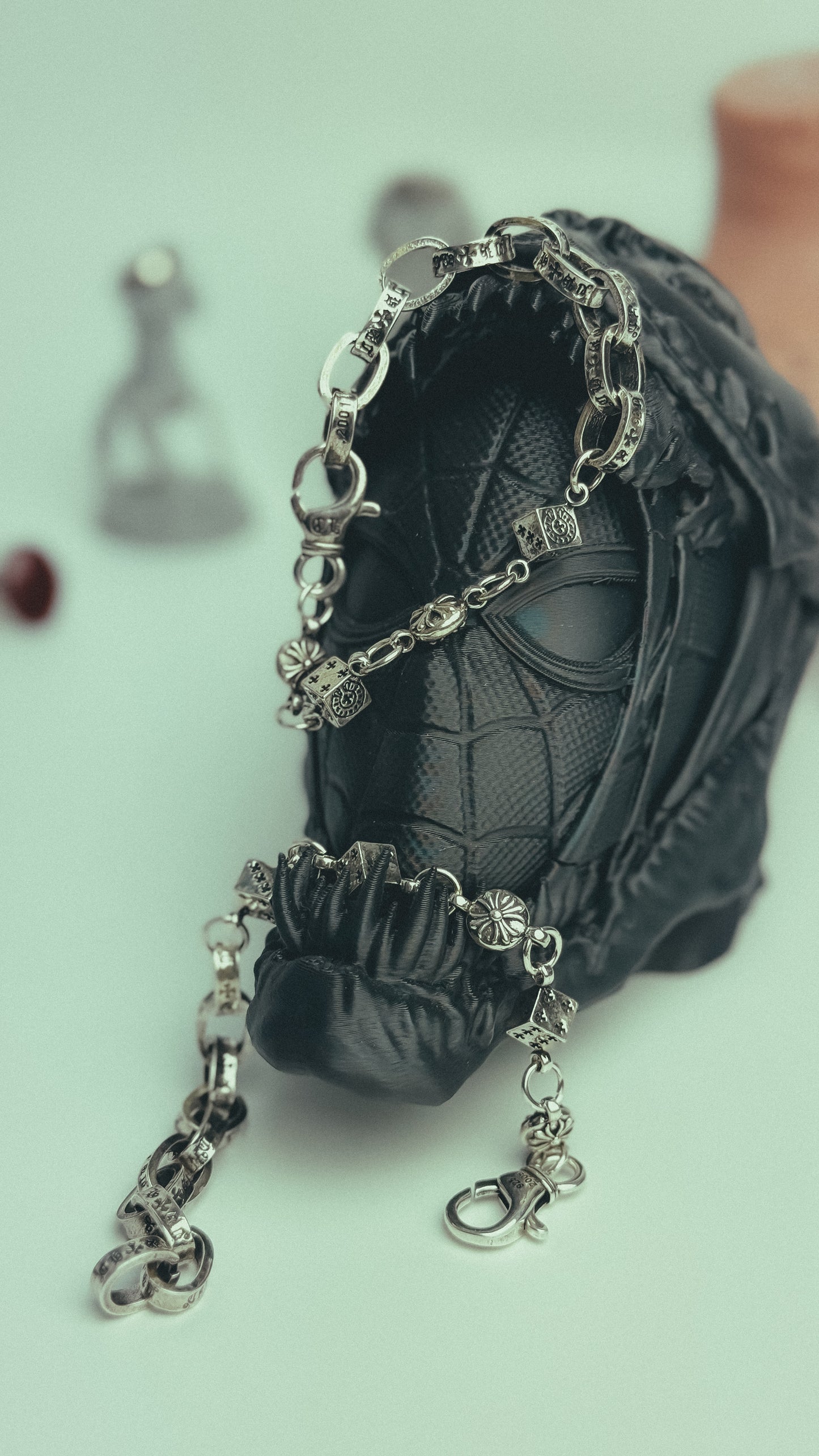 chrome hearts dice bracelet (s925)
