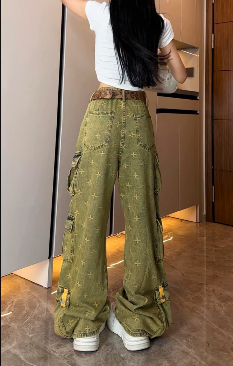 Vintage Cargo denim Pants