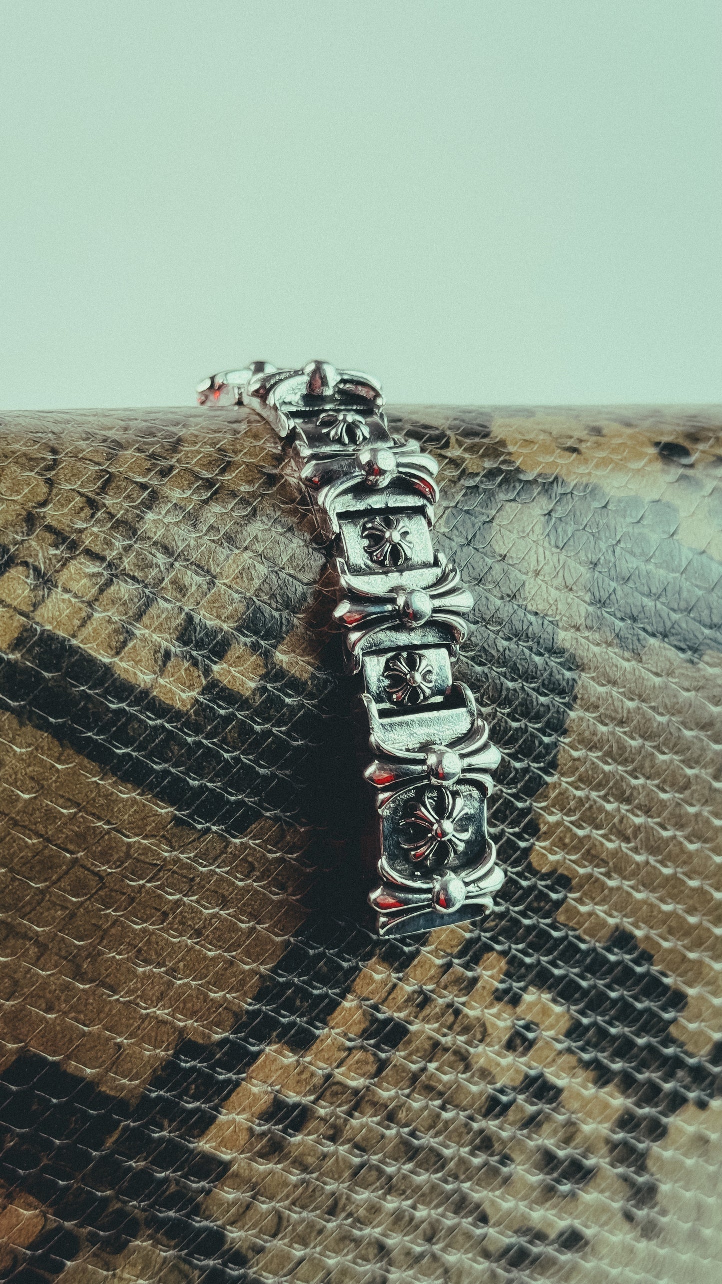 Chrome Hearts Gothic Link Bracelet
