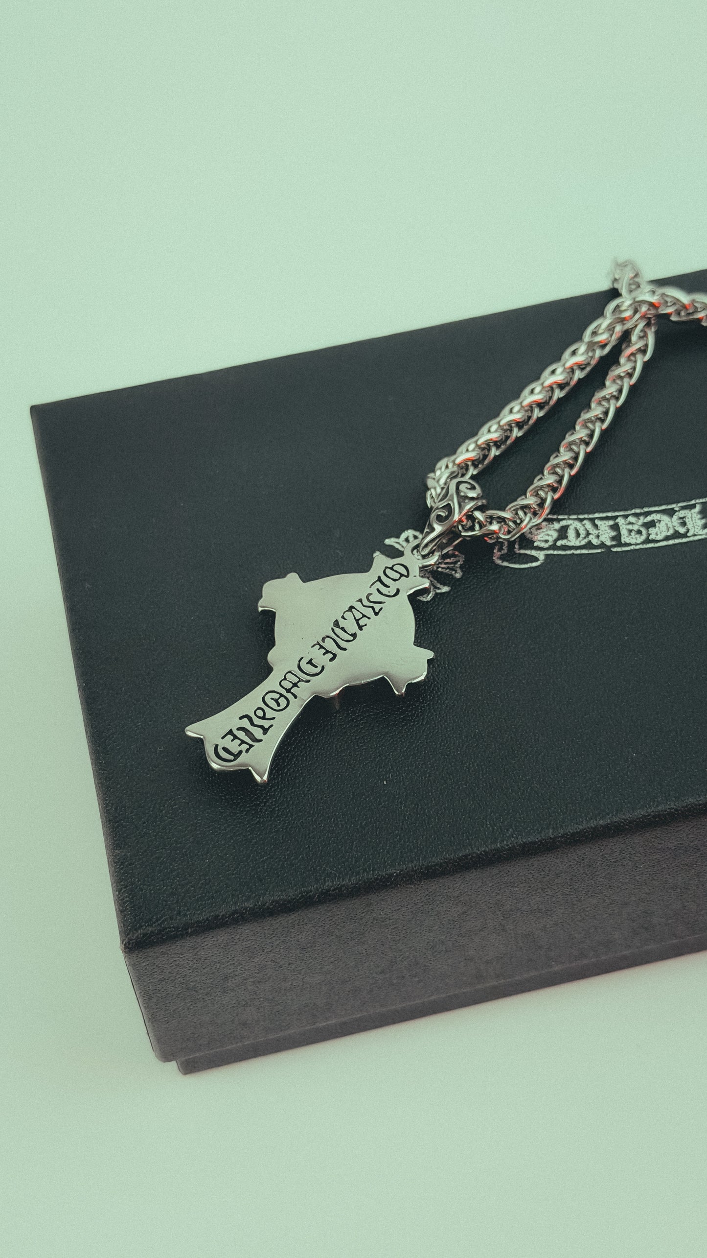Chrome Hearts Badge Cross Pendant