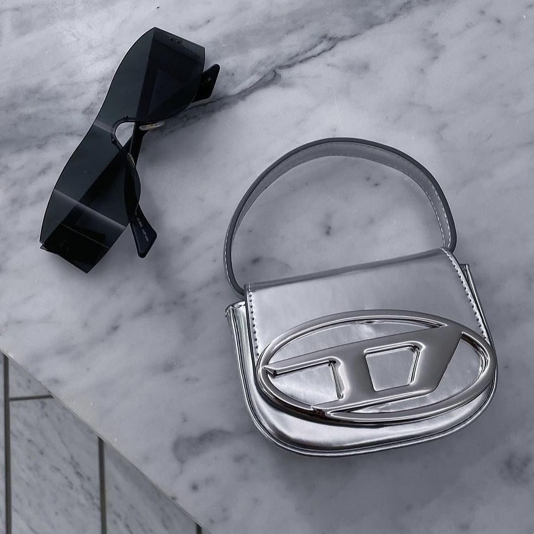 1DR - Iconic silver shoulder bag