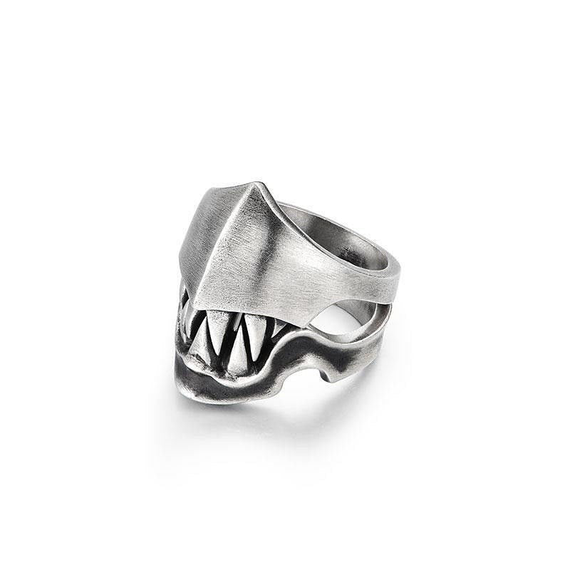 Alien fangs ring (s925)