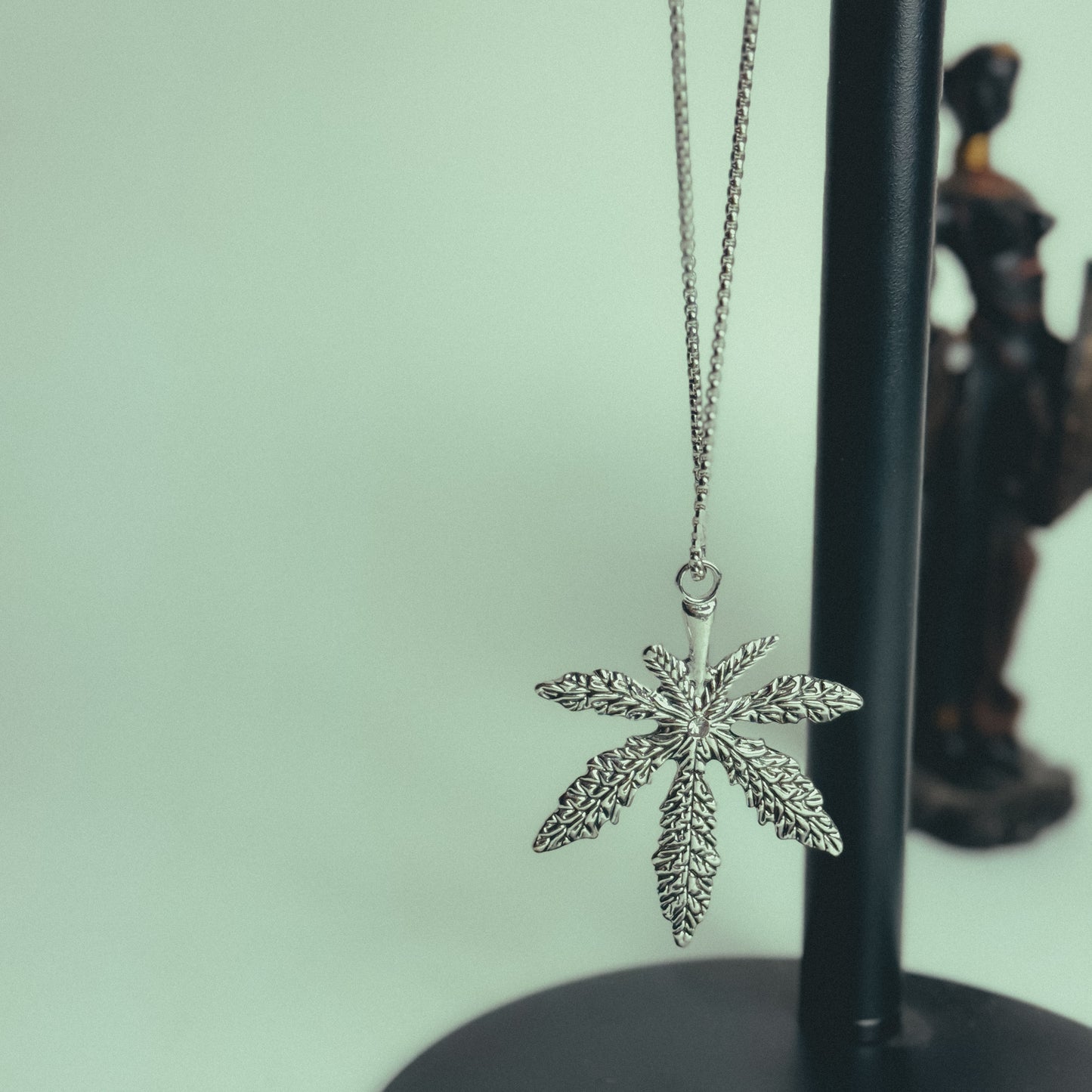 Marijuana necklace