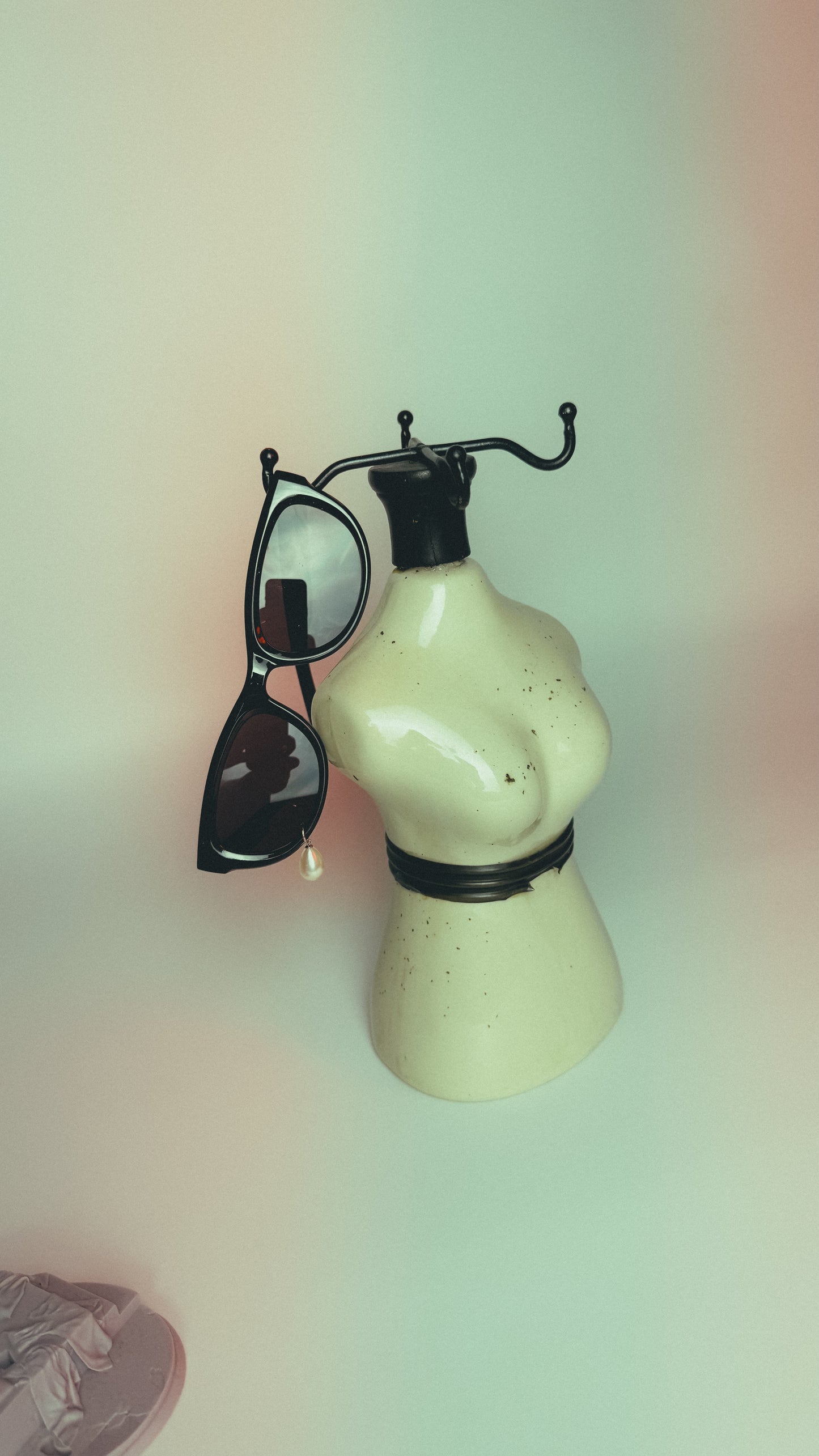KIMHEKIM Pearl Tears Acetate Sunglasses