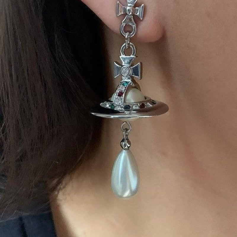 vienne westwood silver (s925) earrings