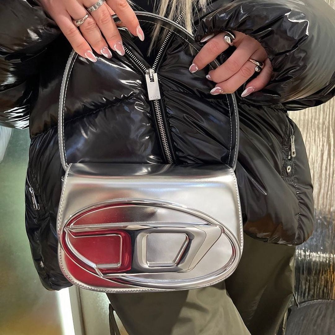 1DR - Iconic silver shoulder bag