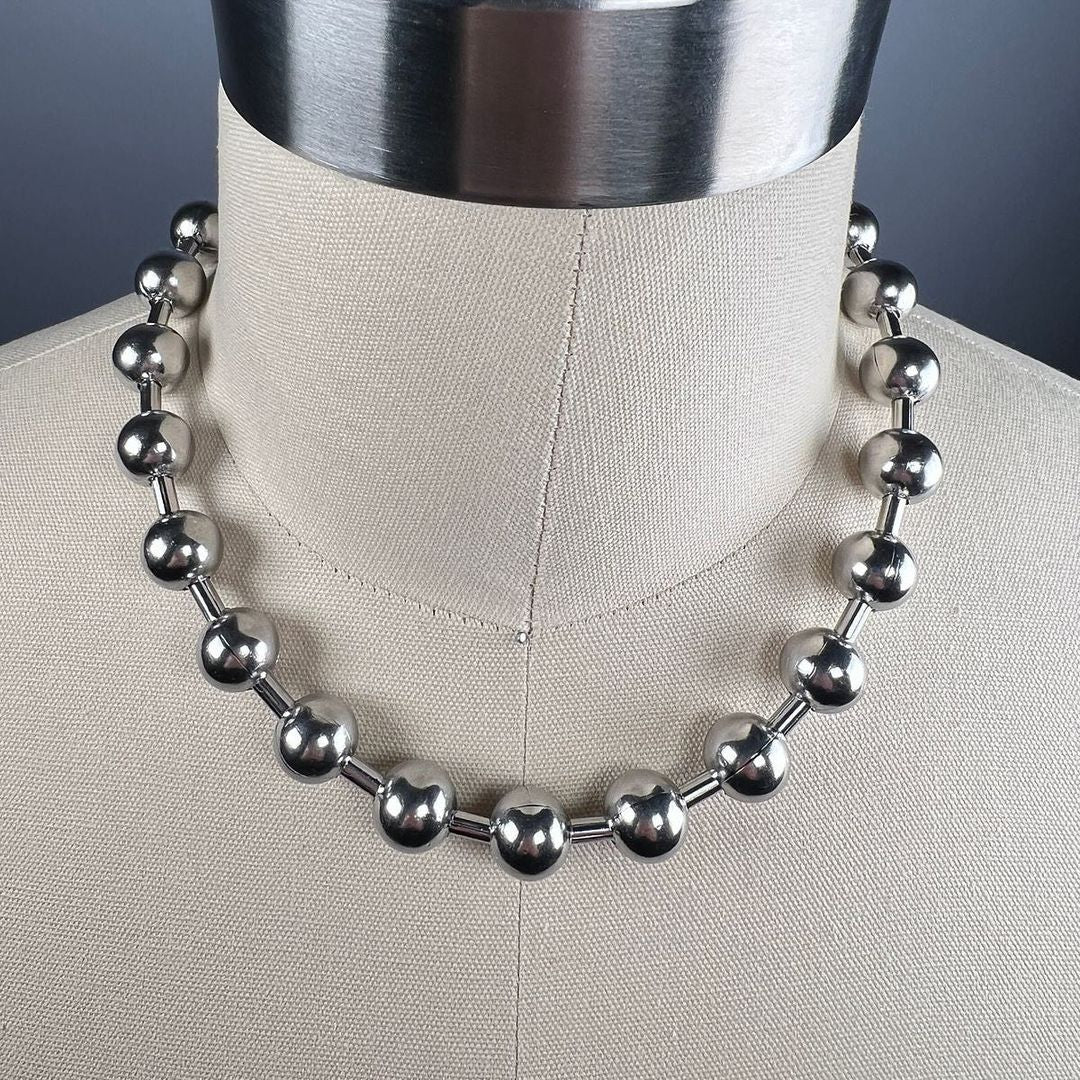 Ball Chain Choker Necklace