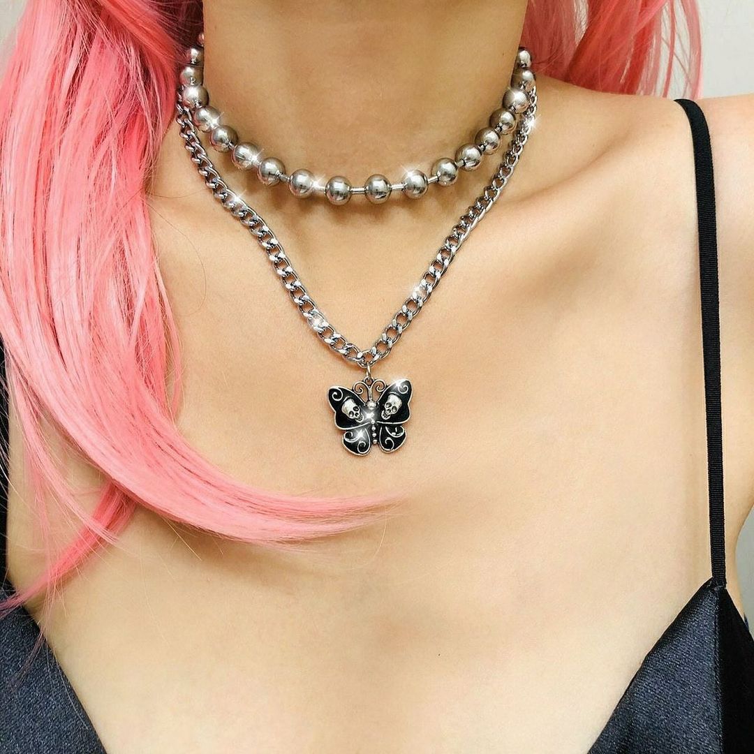 Ball Chain Choker Necklace