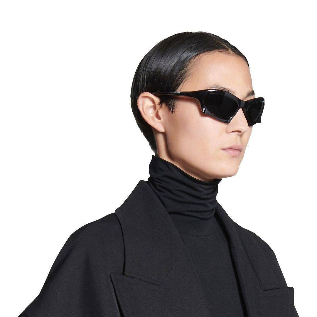 Black BATRECTANGLE SUNGLASSES