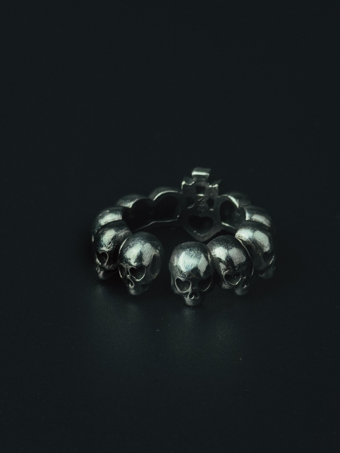 Skulls ring from vivienne westwood ( silver 295 )