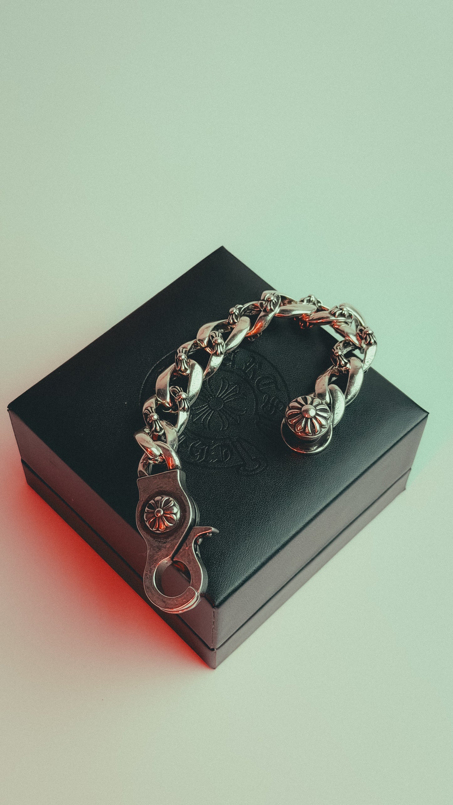 Chrome Hearts Fancy Link Clip Bracelet