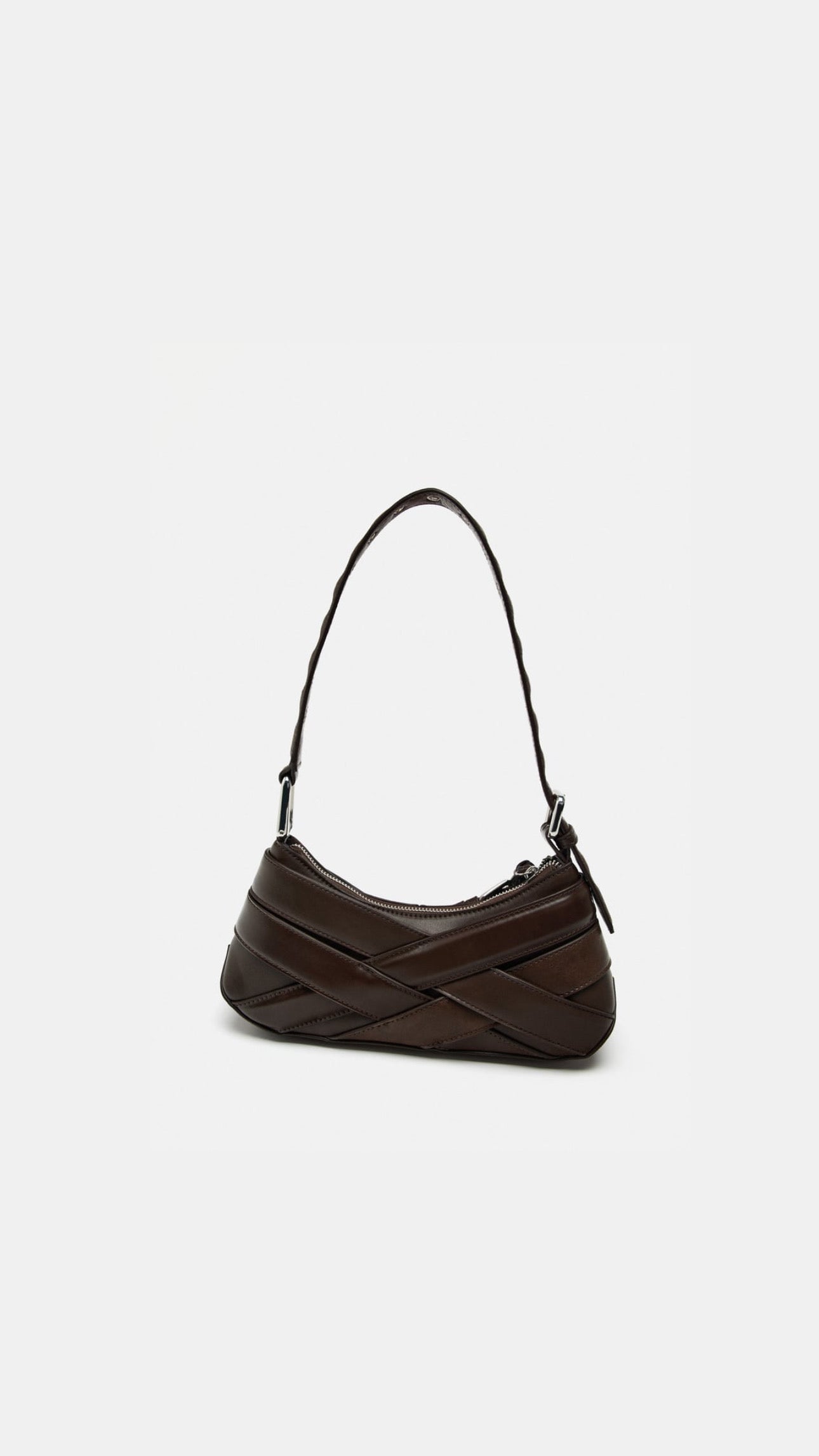 Zara SHOULDER BAG WITH BELT DETAILS