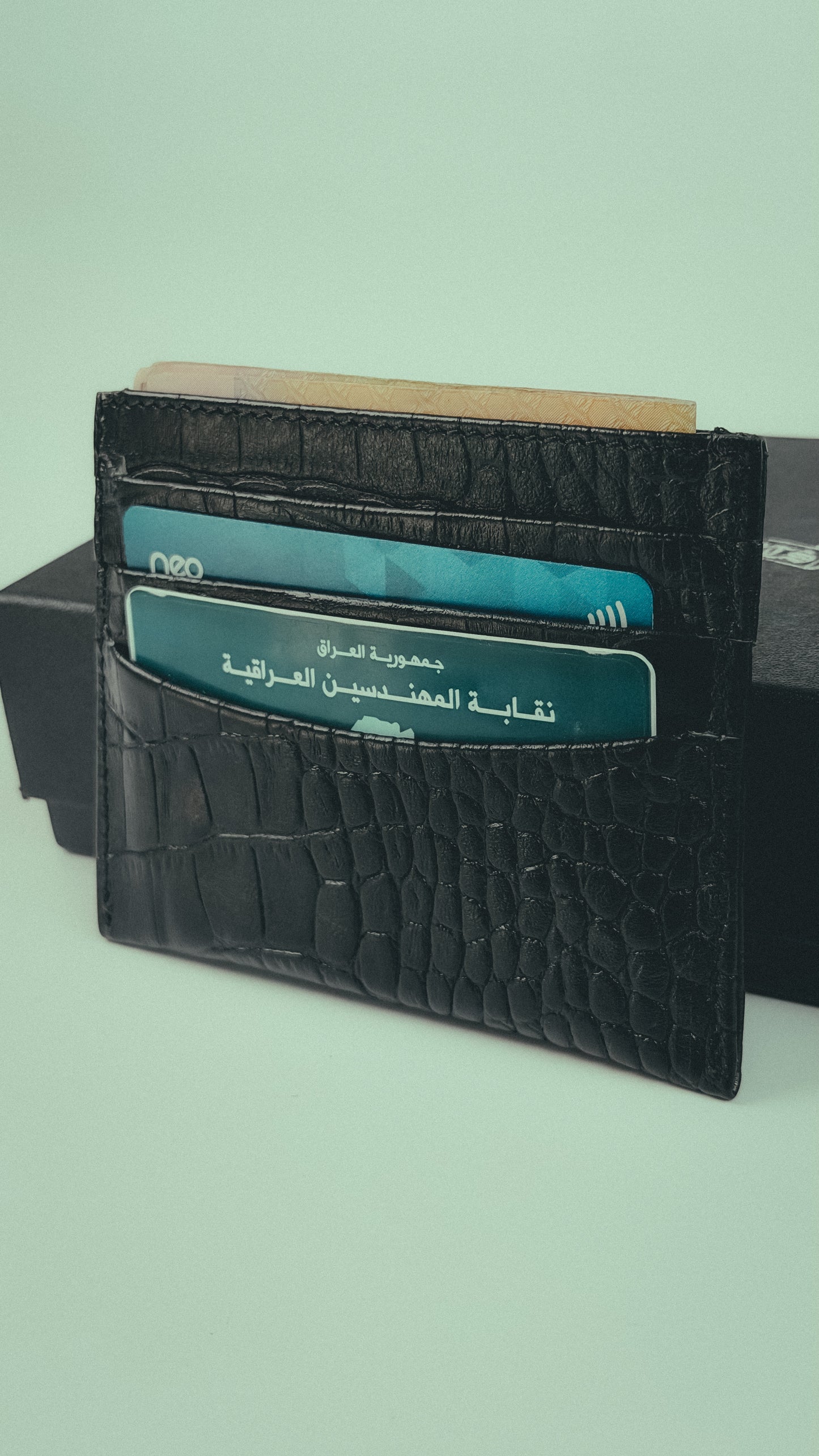 Genuine Leather Wallet For Money and Cards