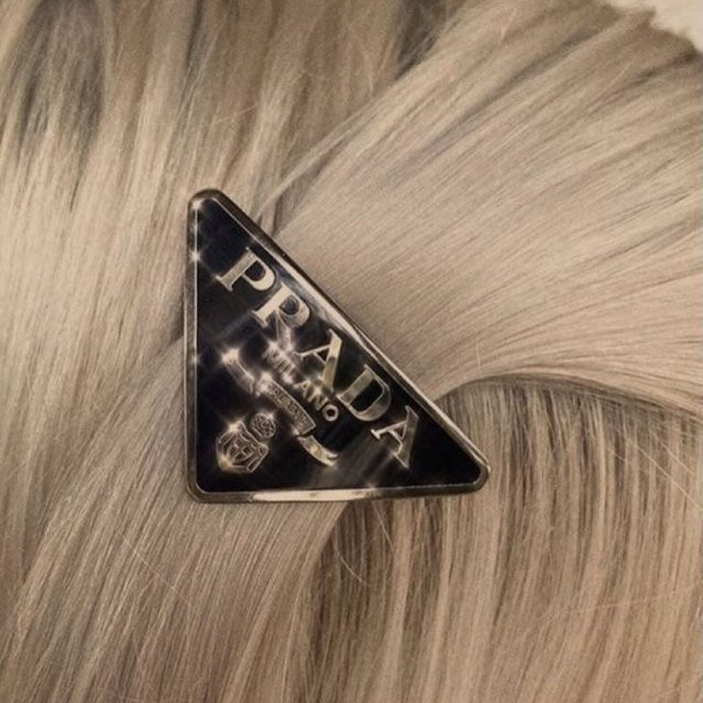 Prada hair clip