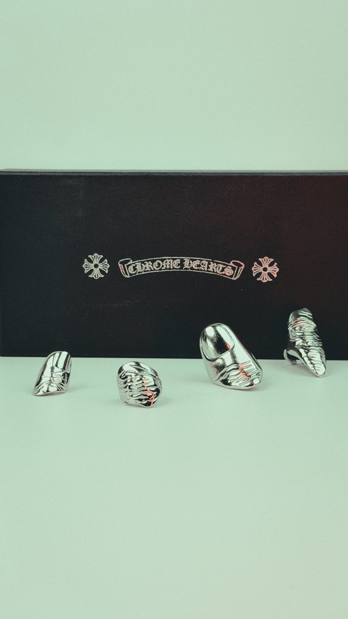 Surrealist Sterling Silver Fingertip Armor
