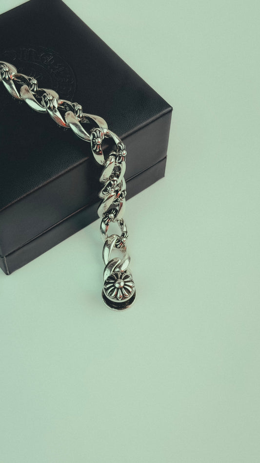 Chrome Hearts Fancy Link Clip Bracelet