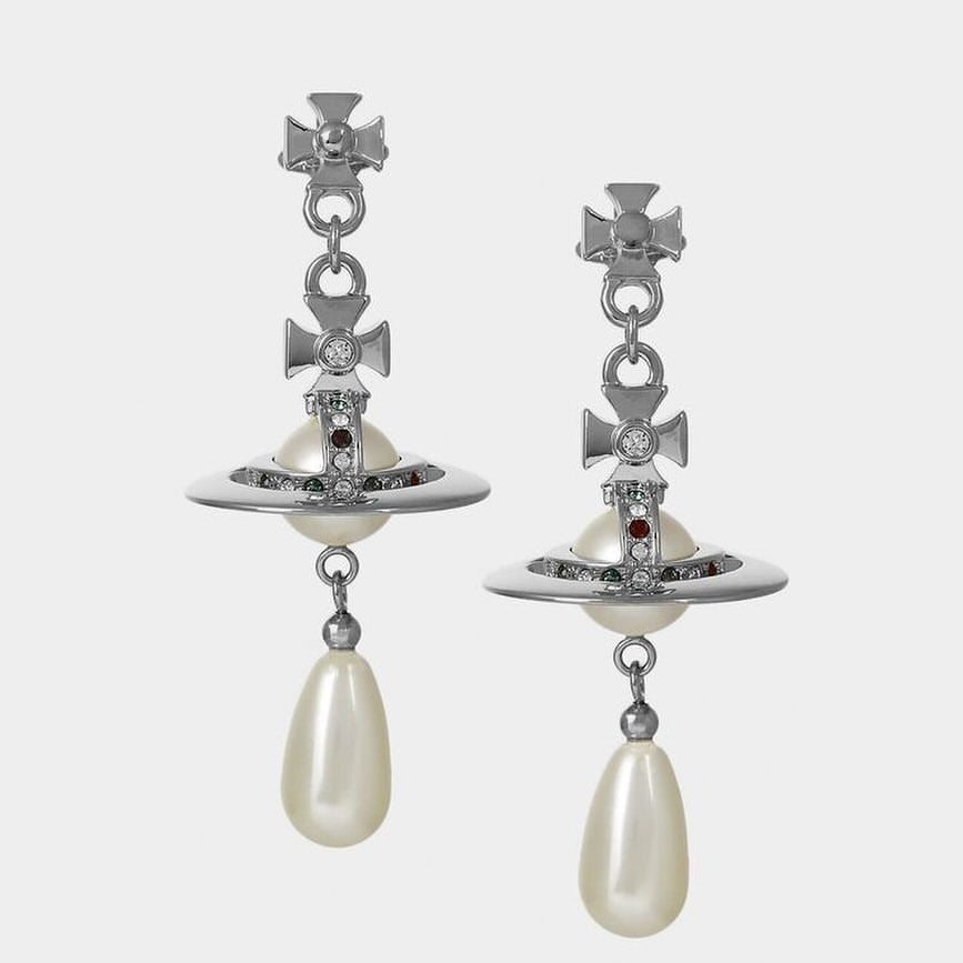 ‏vienne westwood silver (s925) earrings