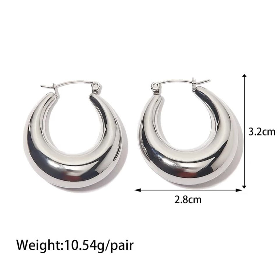 Minimalist Hoop Earrings