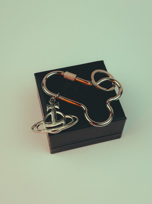 Vivienne Westwood Shaped Carabiner Keyring