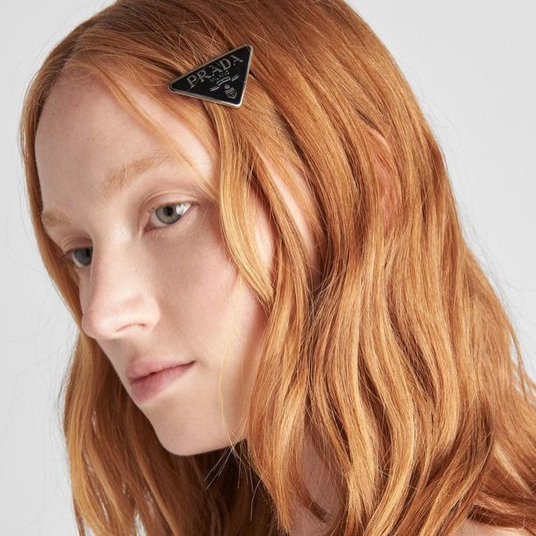 Prada hair clip