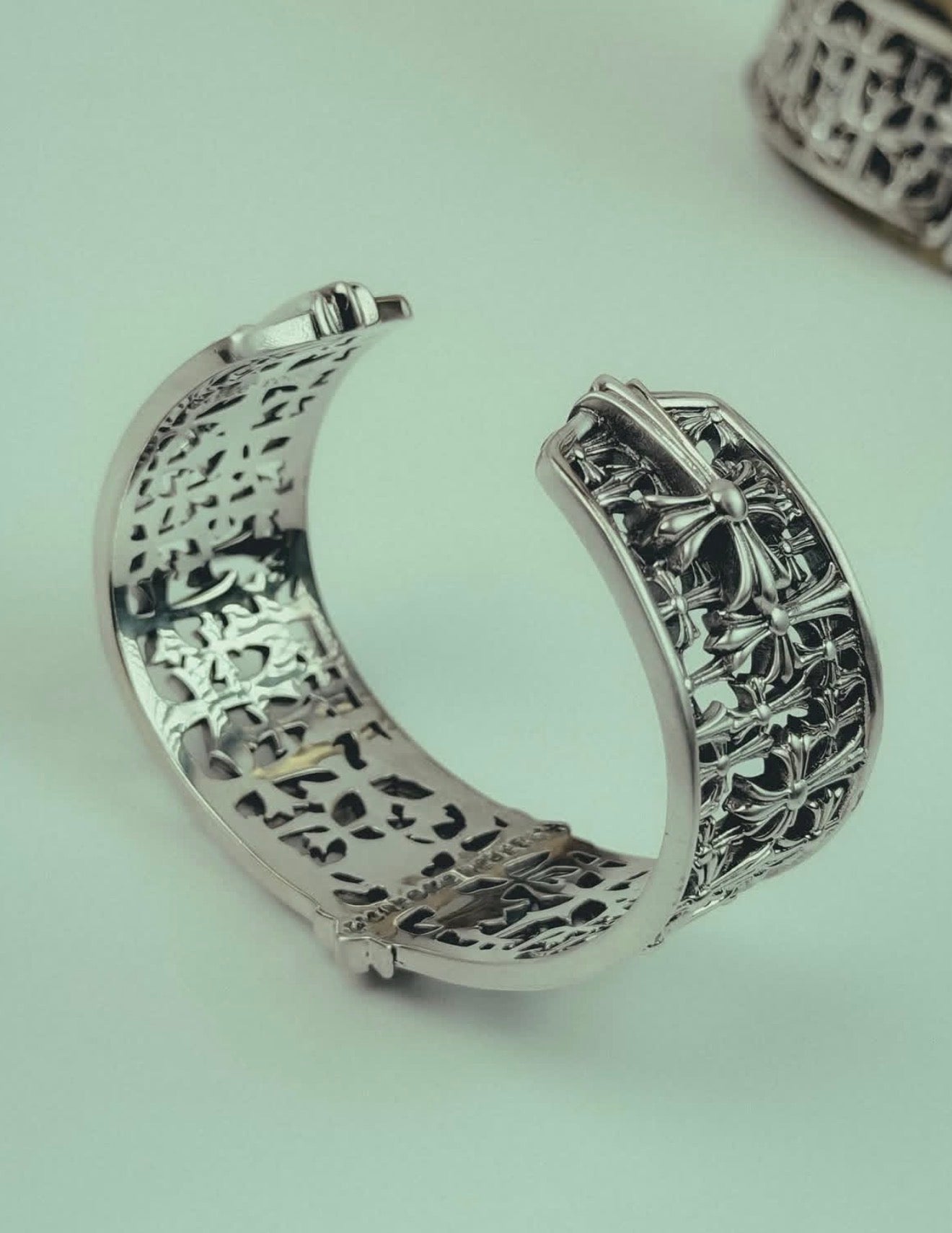 Chrome Hearts Cemetery Cuff Bracelet