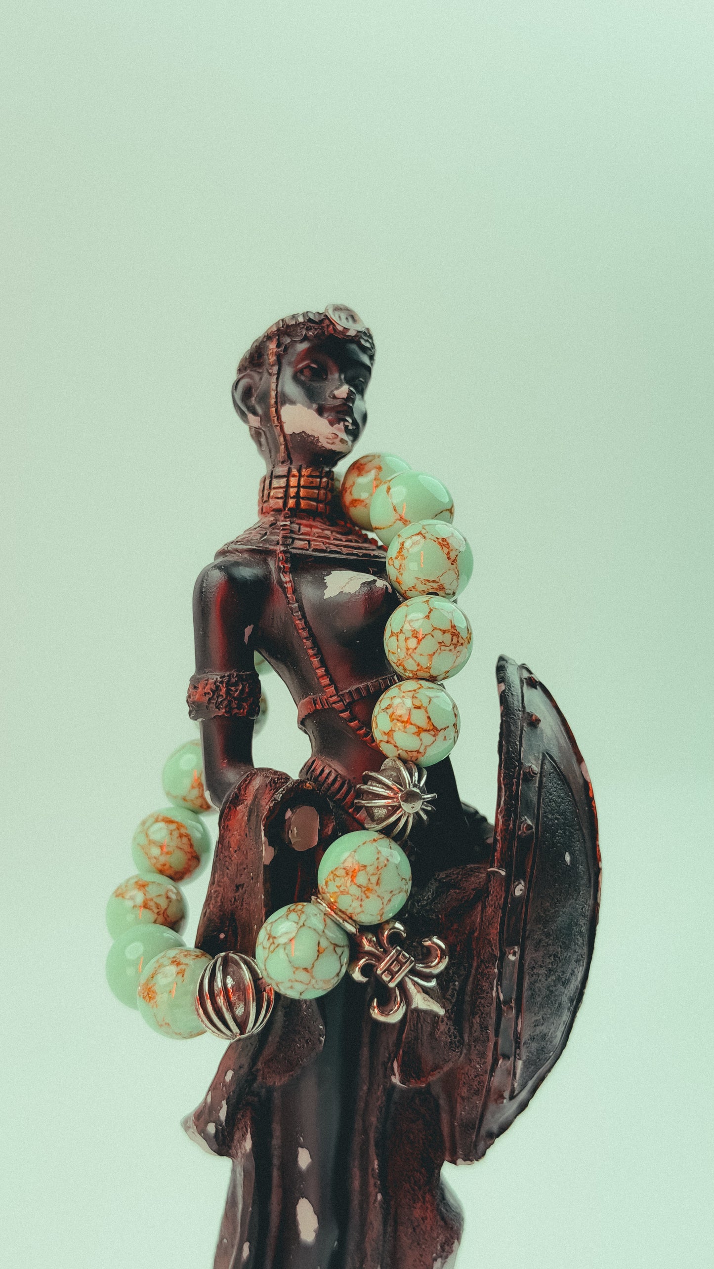 Chrome Hearts Turquoise Stone Bracelet