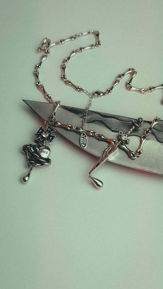 ‏chrome hearts x vivienne westwood (Silver 925)