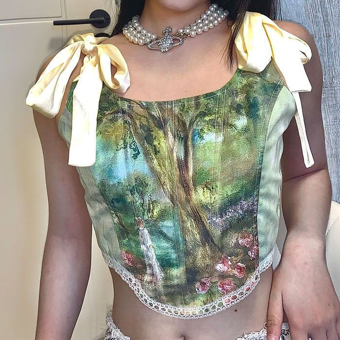 Forest Fairy Corset Top