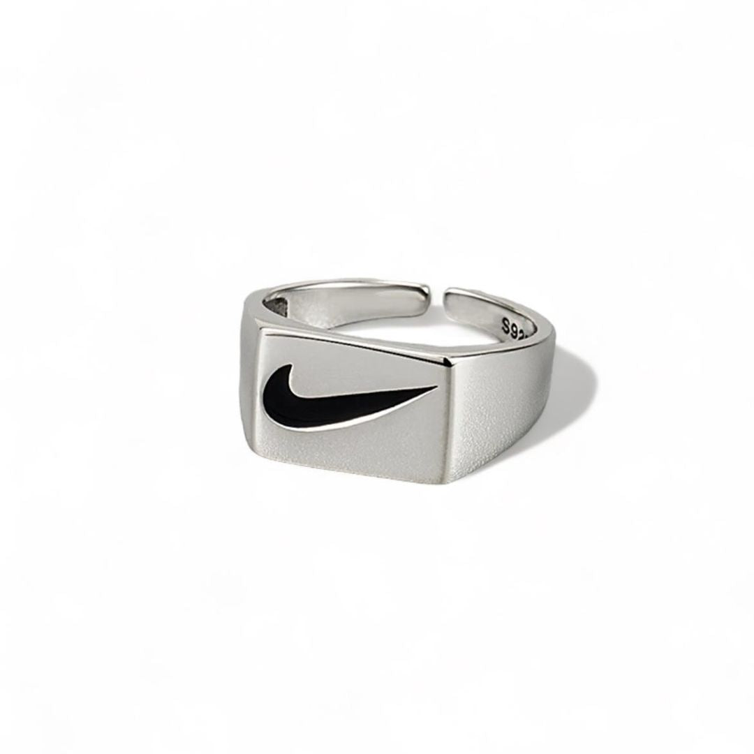 Nike silver ring