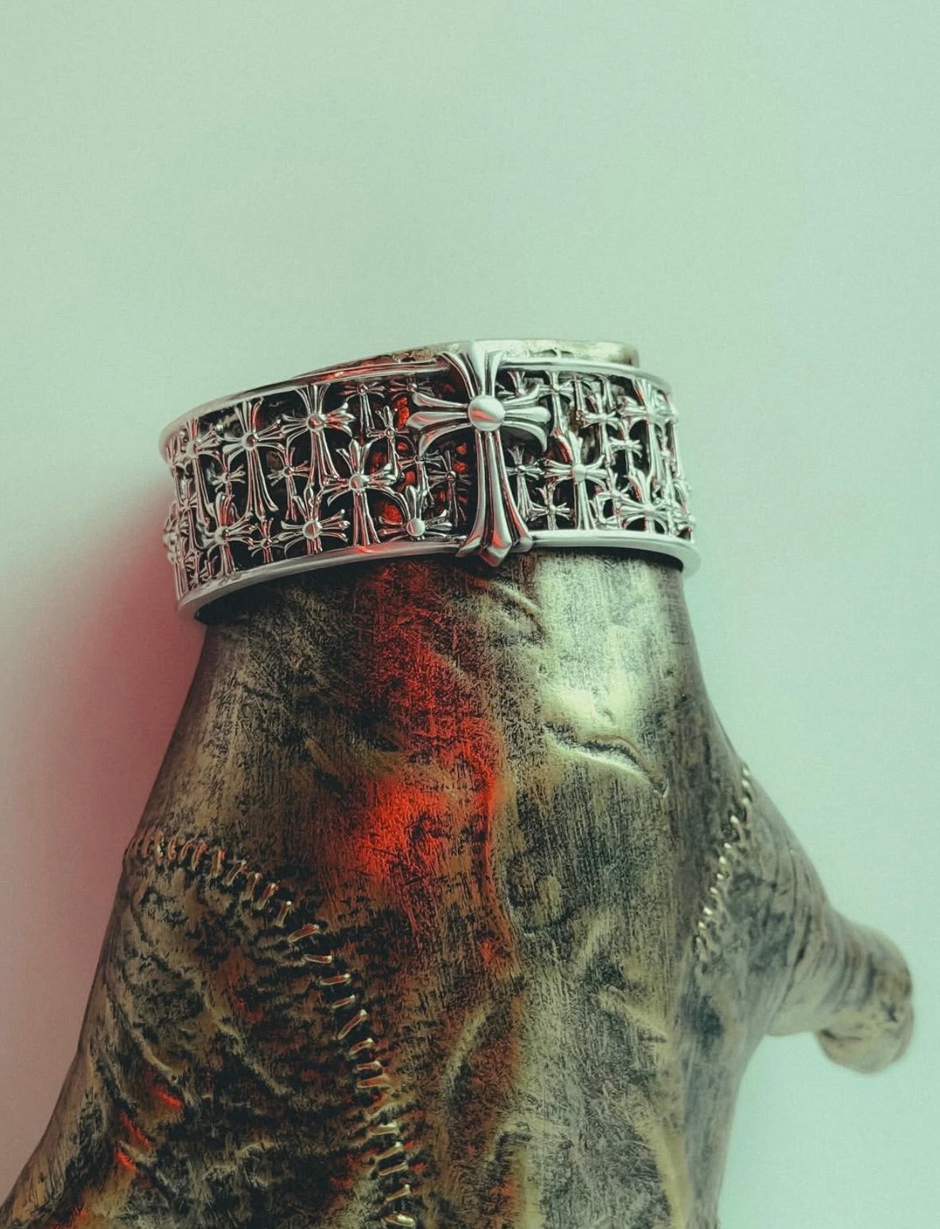 Chrome Hearts Cemetery Cuff Bracelet