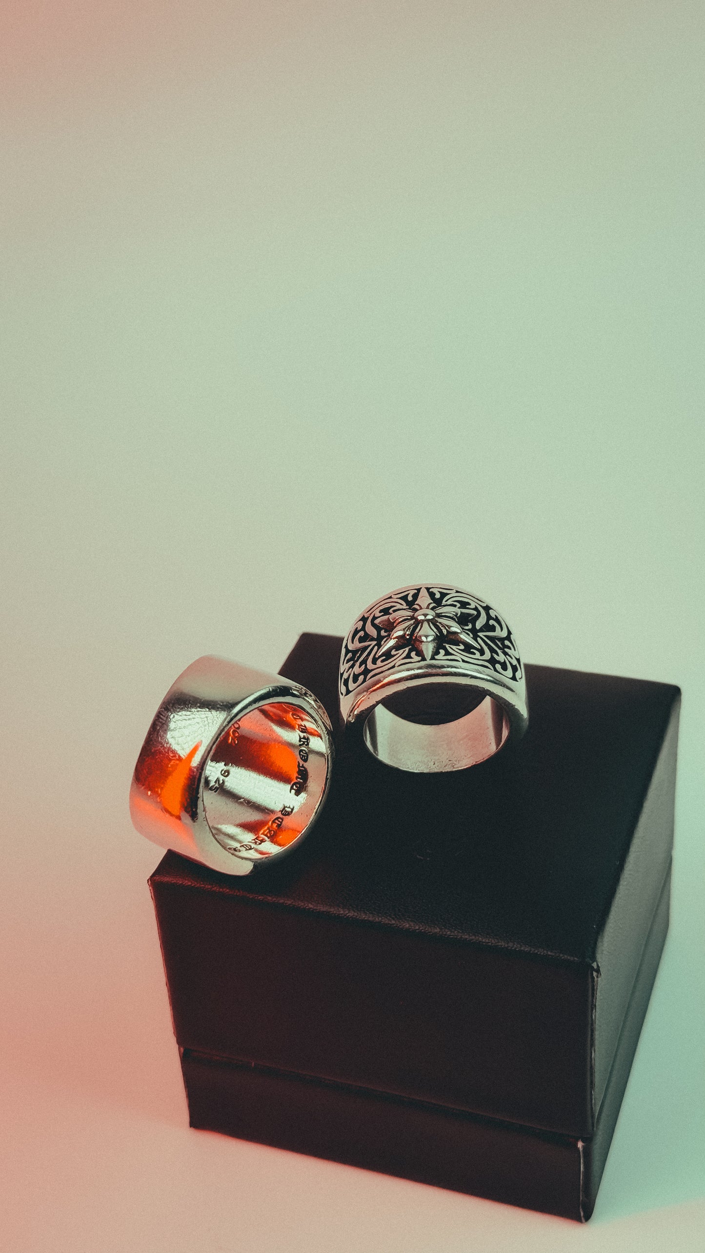 CHROME HEARTS OVAL STAR RING – CLASSIC (s925)