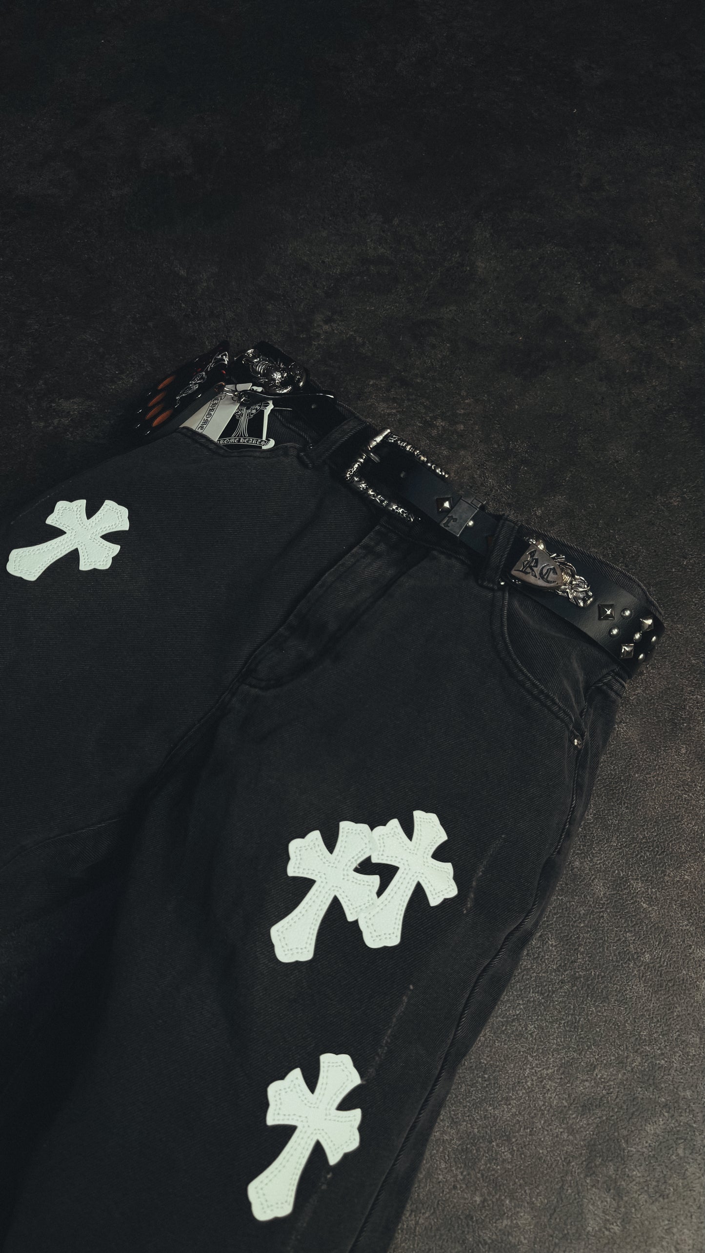 Chrome Hearts Cross Jorts