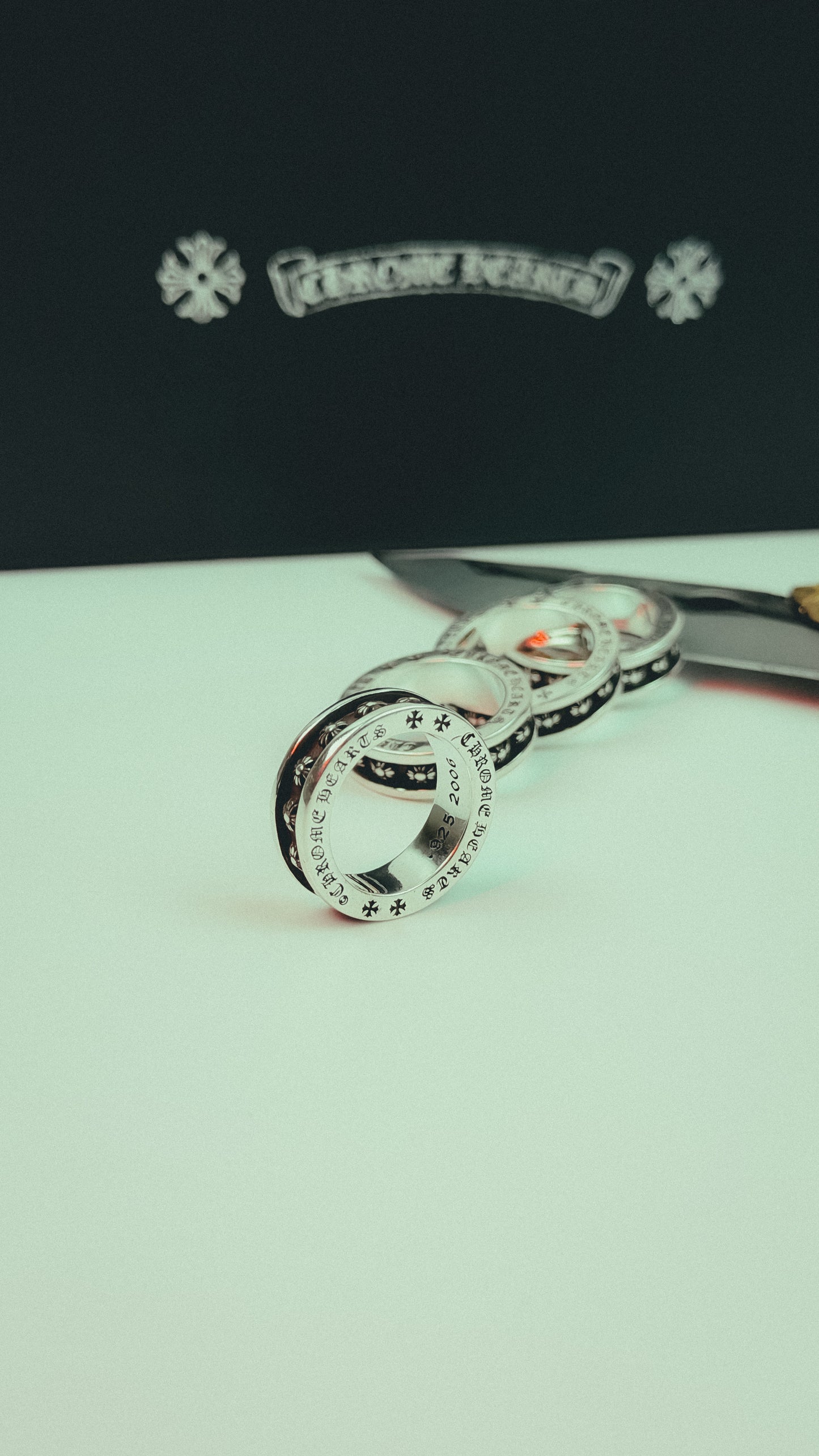 Chrome Hearts Mini Plus Ring
